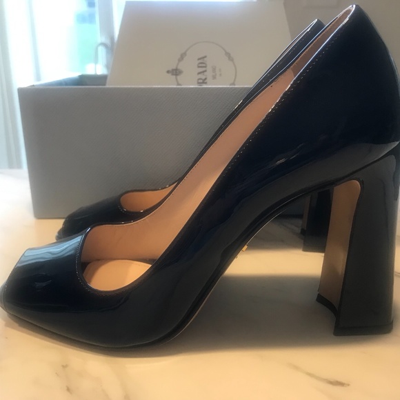 Prada Patent Leather Pumps, Size 38 - Picture 1 of 15